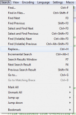 double-line-breaks-notepad_plus_search_replace Double Line Breaks Fix - Notepad++ Search and Replace